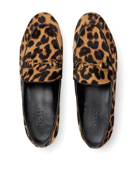 gucci cheetah loafers|Gucci jordan loafer leather.